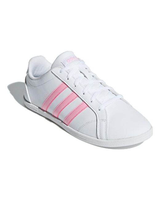 Adidas Neo Coneo Qt 'true Pink' in White | Lyst