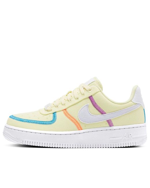 Nike White (Wmns) Air Force 1 Lx 'Life Lime Photon Dust Laser'