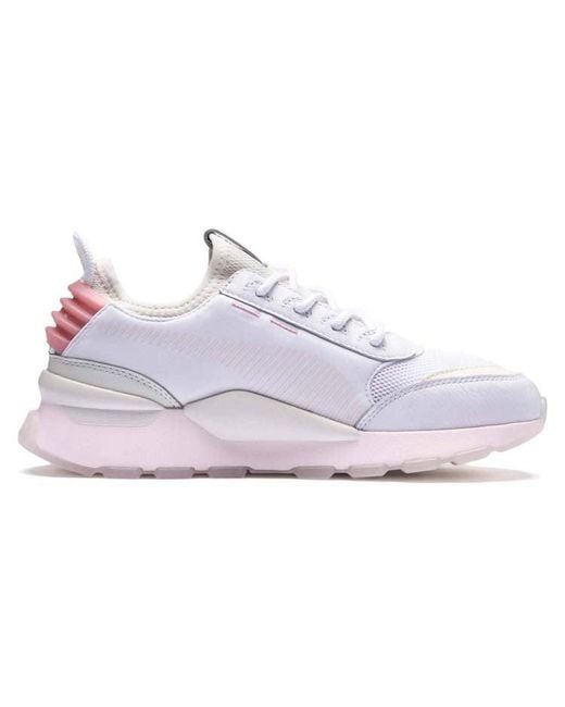 PUMA White Rs-0 Tracks for men