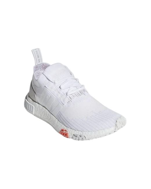 Adidas White (Wmns) Nmd_Racer Primeknit