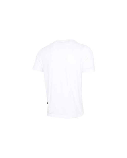 PUMA White Polyester T-Shirt for men