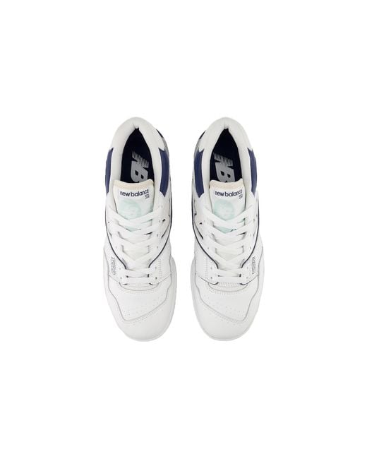 New Balance White 550 Winter Fog' for men