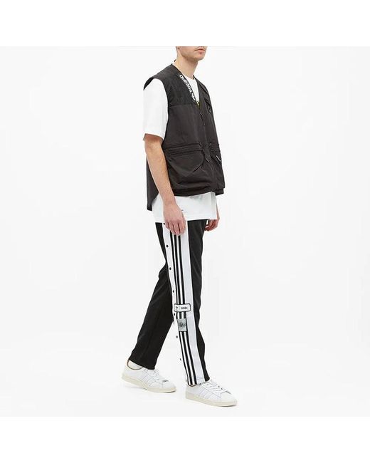 Adidas Black Originals X 032C Crossover Adibreak Side Sports Casual Long Pants for men
