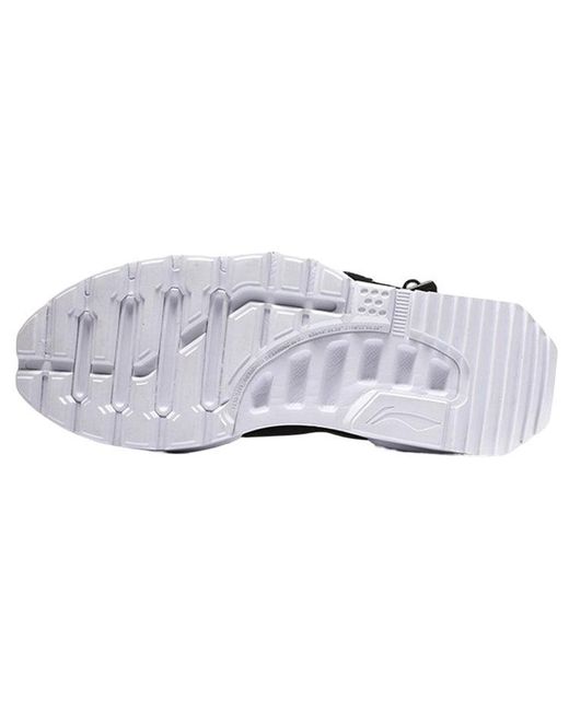 Li-ning Black Platform Paris Fashion Week Catwalk Series Sandals for men
