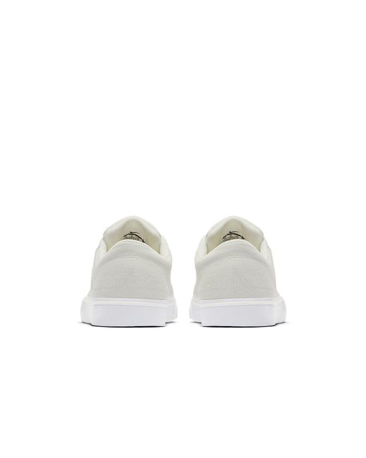 Nike White Portmore Canvas Sb for men