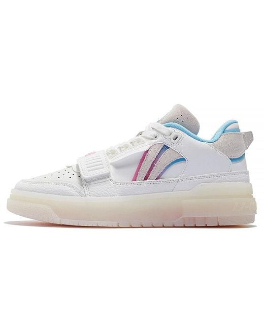 Li-ning White (Wmns) Badfive Rookie Low 'Milk'