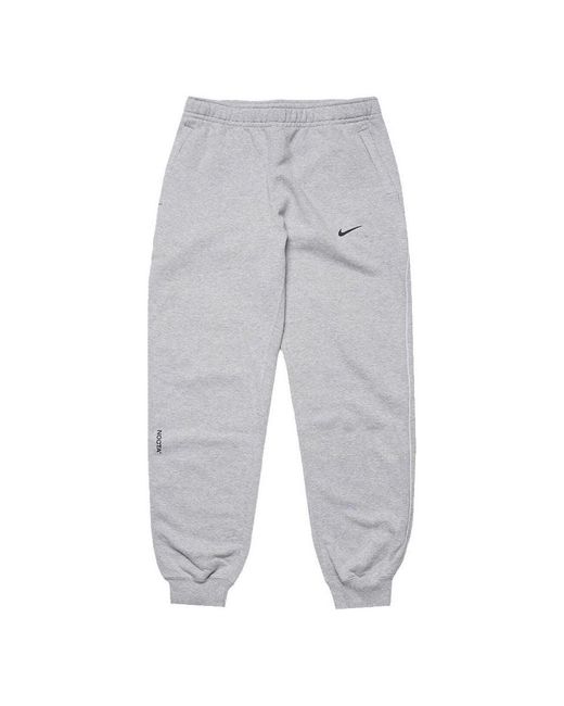 Nike Gray X Drake Nocta Nrg Fleece Pants for men