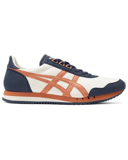 Onitsuka Tiger Blue Dualio Marathon Running Shoes for men