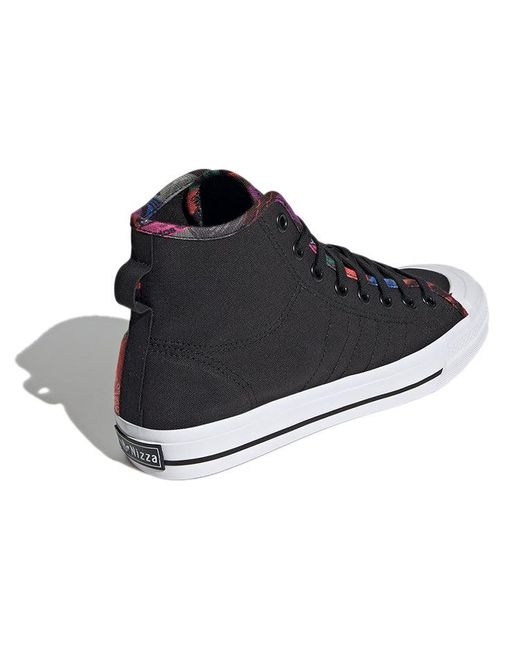 Adidas Blue Nizza Hi Rf for men