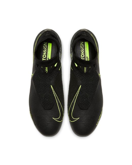 Nike Black Phantom Vision Elite Df Fg Volt' for men