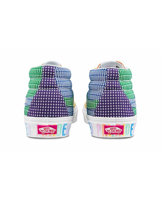 Vans Green Sk8-Mid 'Pride' for men