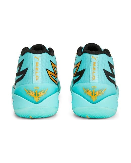 PUMA Blue Mb.02 Lamelo Ball 'Elektro Aqua' for men