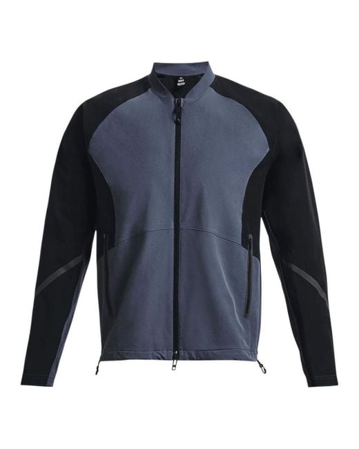 Under Armour Blue Unstoppable Bomber Jacket for men