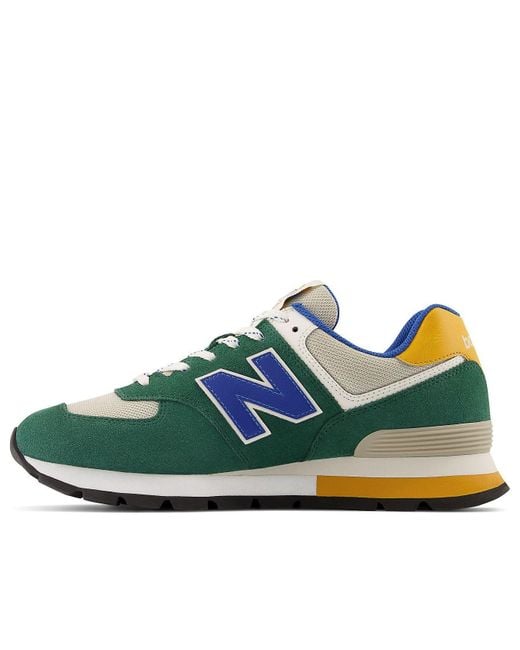 New Balance Blue Ml574 - Rugged for men