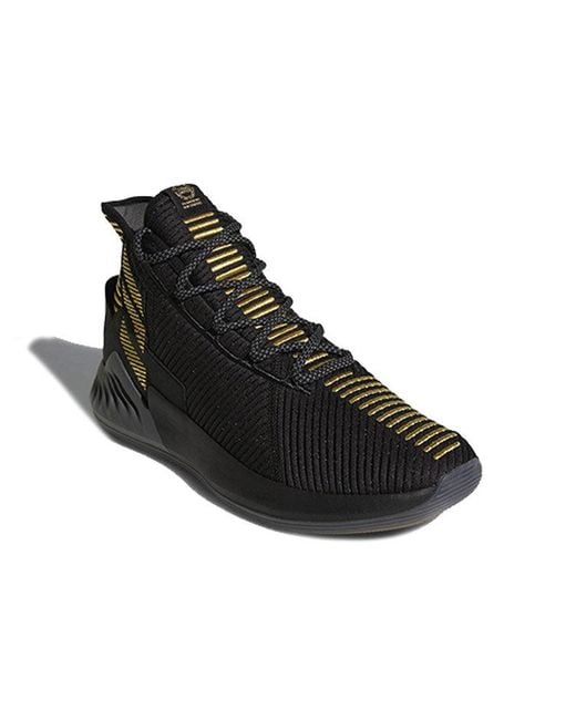 Adidas Black D Rose 9 for men