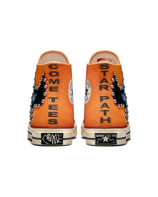 Converse Blue Come Tees X Chuck 70 High 'Star Light Path' for men