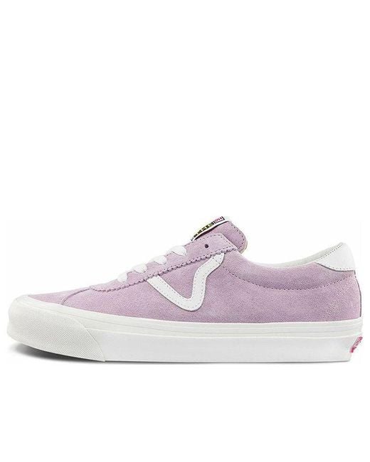 Vans Purple Vault Og Epoch Lx Classic Casual Skateboarding Shoes for men