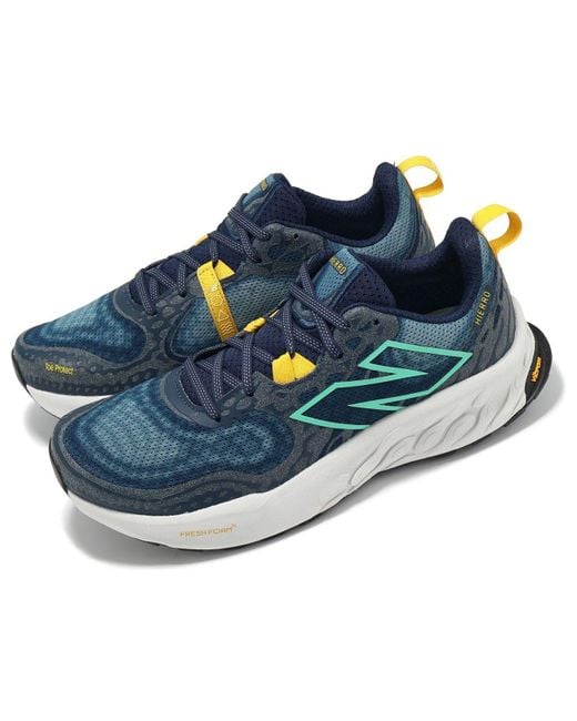 New Balance Blue Fresh Foam X Hierro V8 Quartz Jade' for men