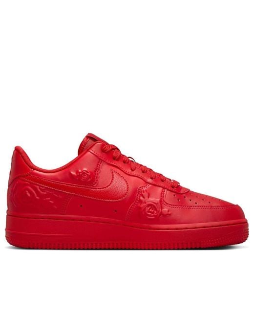 Nike Red (Wmns) Air Force 1 Roses'