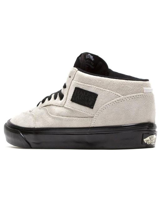 Vans Black Skate Half Cab Mid-Top Sneakers for men