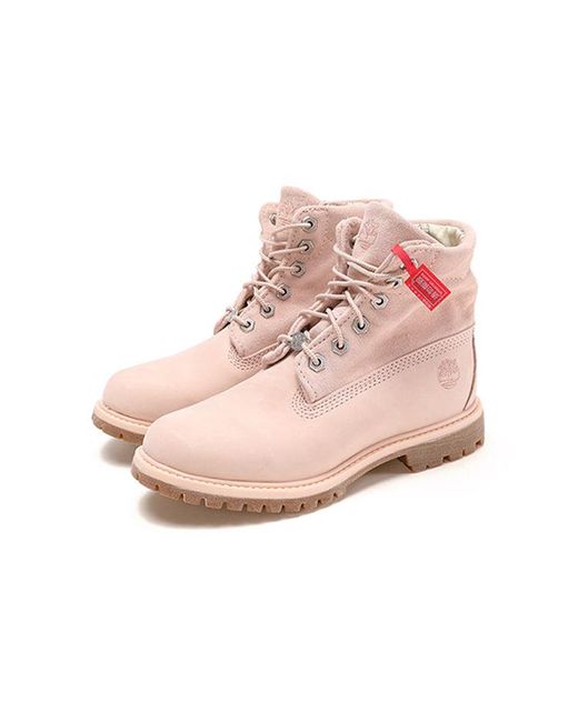 Timberland Pink (Wmns) 6 Inch Tagged Boots 'Pale'