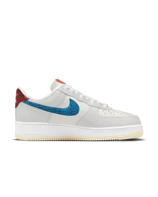 Nike Blue X Undefeated Air Force 1 Low '5 On It' for men