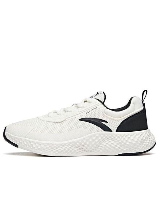 Anta White Running Series Sneakers for men