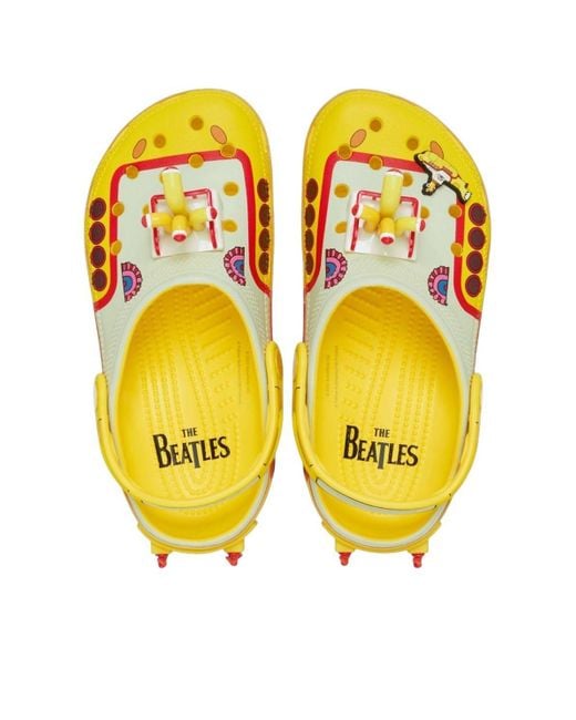 CROCSTM Yellow X The Beatles Clog for men