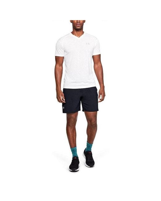 Under Armour Blue 7' Launch Shorts for men