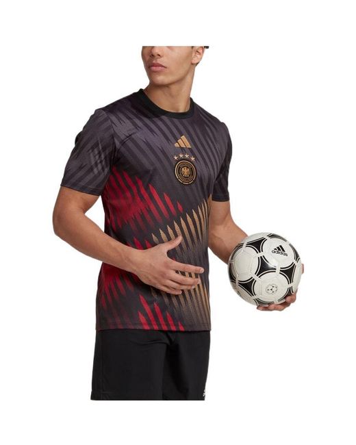 Adidas Multicolor Germany Pre-Match Jersey for men