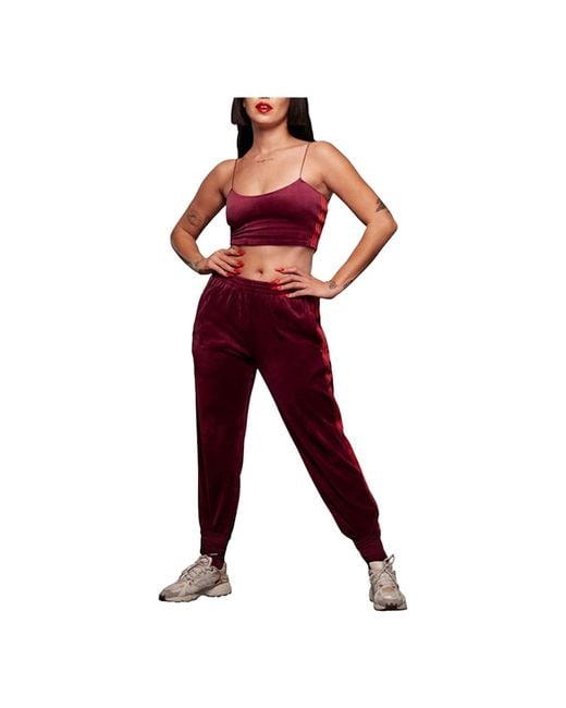 Adidas Purple (Wmns) X Ivy Park Velour Bra 'B