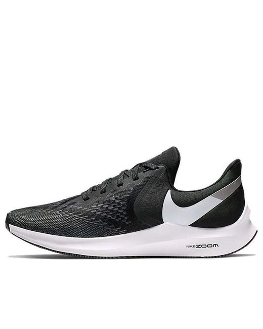 Nike Zoom Winflo 6 White Dark Grey in Black for Men | Lyst