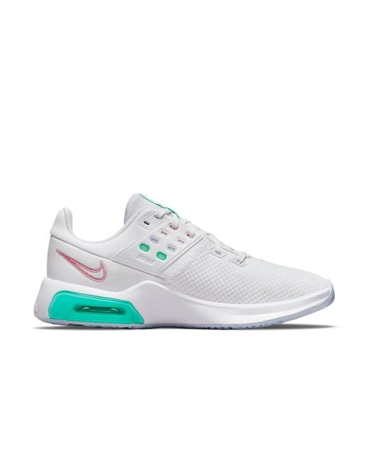 Nike White (Wmns) Air Max Bella Tr Trainer 4 Low-Top Training Shoes