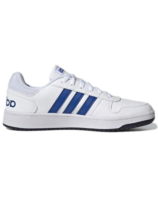 Adidas Blue Hoops 2.0 Shoes Royal' for men