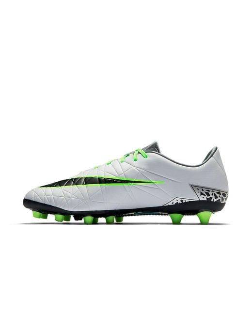Nike Green Hypervenom Phelon Tf 'Metallic' for men