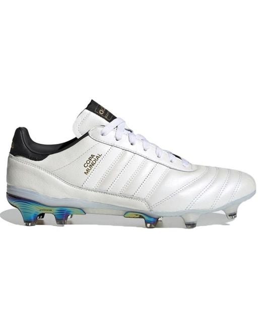 Adidas White Copa Mundial 20 Fg 'Signal Solar Metallic' for men