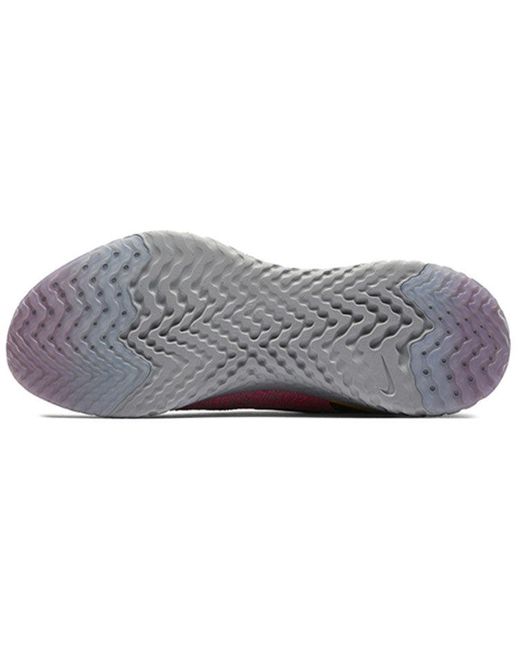 Nike Purple Epic React Flyknit 'Plum Dust' for men