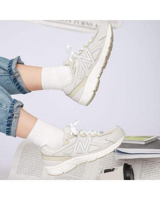 New Balance White (Wmns) 480 'Cream Y'
