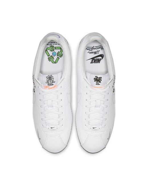 Nike White Stranger Things X Cortez 'hawkins High' for men