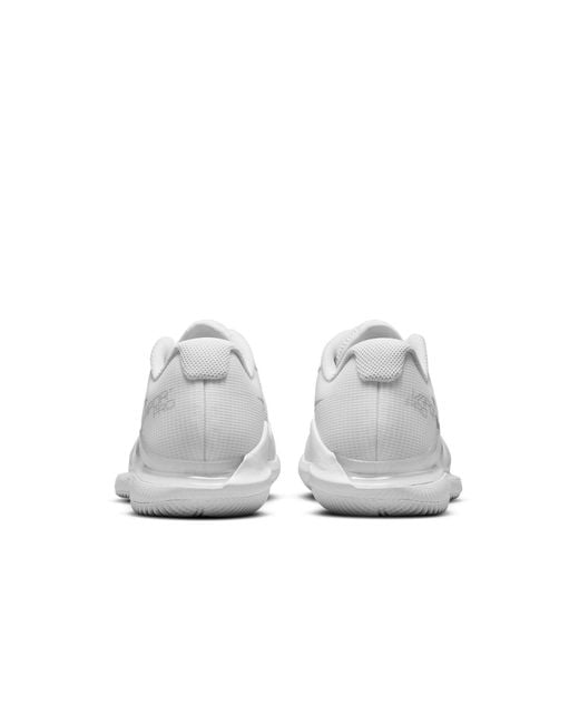 Nike White (Wmns) Court Air Zoom Vapor Pro Metallic'