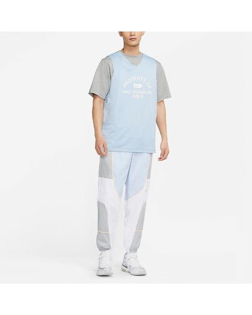 Nike Blue As Nk Standard Issue Mesh Jr Lt Armory for men