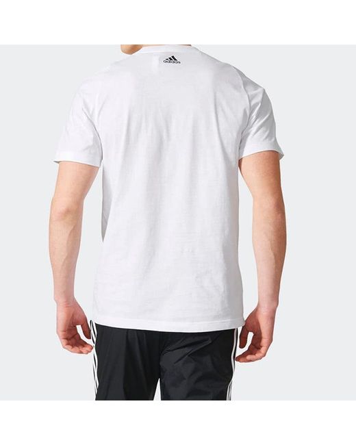Adidas White Sports Stylish Short Sleeve for men