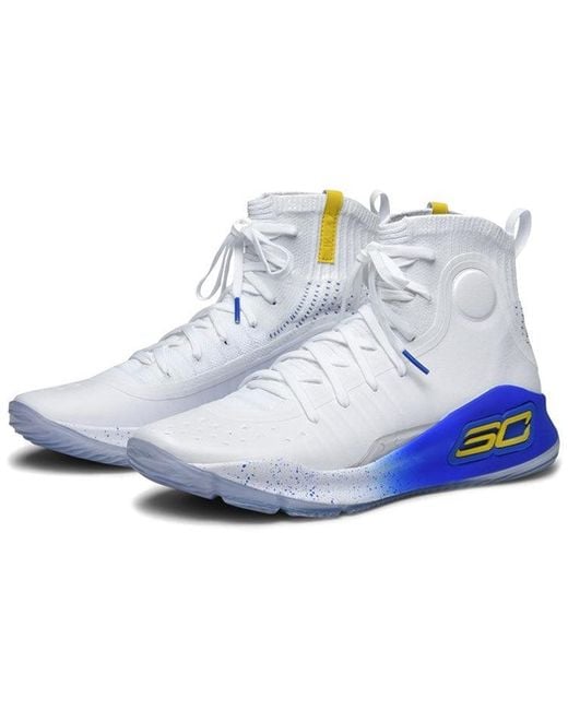 Under Armour Blue Curry 4 'More Dubs' for men