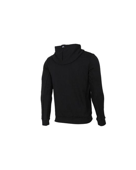 Adidas Black Spt Po Hood Basketball Sports Pullover for men