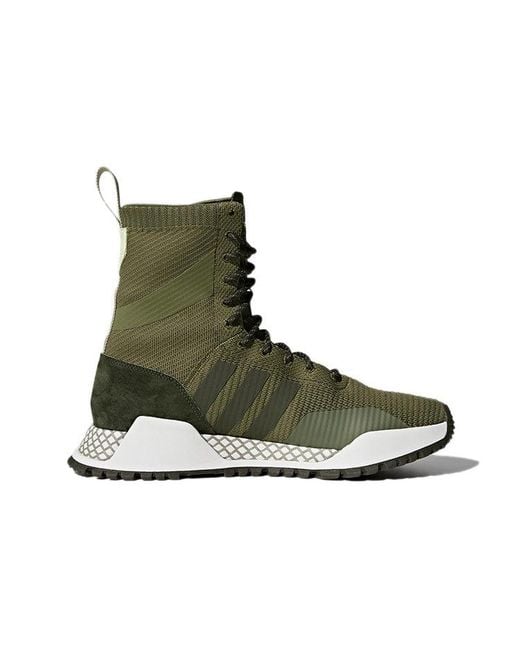 Adidas Green F 1 3 Primeknit Boots Cargo' for men