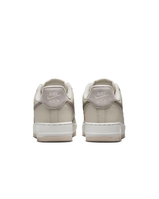 Nike White (Wmns) Air Force 1 Low 'Moon Fossil'