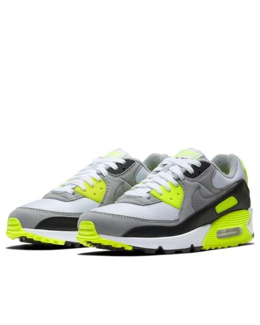 Nike Gray Air Max 90 'Volt' 2020 for men