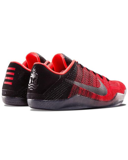 Nike Red Kobe 11 Elite Low 'achilles Heel' for men