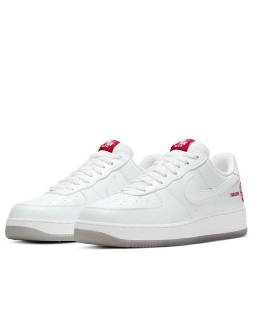 Nike White Air Force 1 Low 'I Believe Daruma' for men