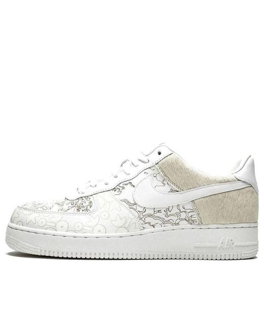 Nike White Air Force 1 Premium 'Year Of The Dog' for men